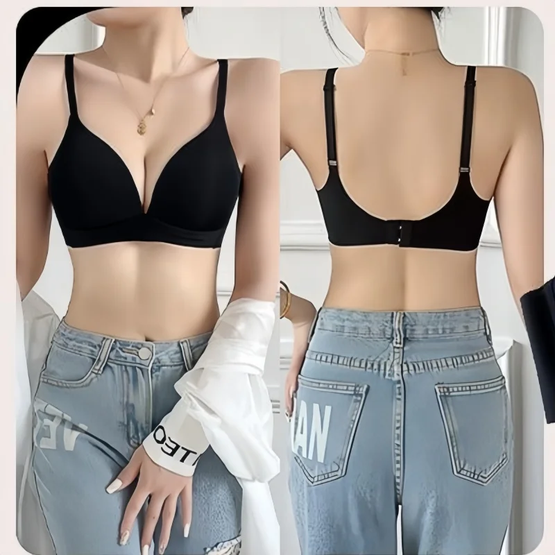 Japanese Style Seamless Push‑U - Bralette Wireless Soft review and price