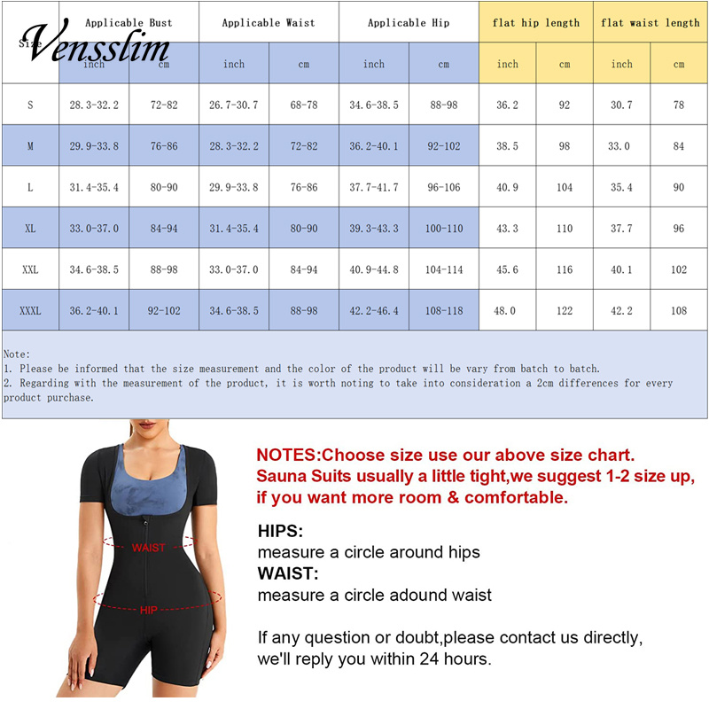 Vensslim Full Body Shaper Saun - Shapewear Bodysuit Firm review and price