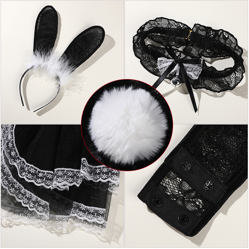 Japanese Cute Bunny Girl Bodys - Lace Teddy Lingerie review and price