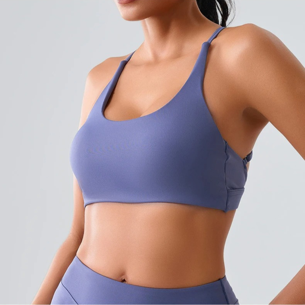 Women Impact Halter Sports Bra - Push Up Bra Padded review and price